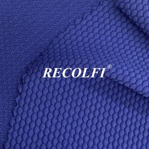 China Embossed Print Activewear Knit Fabric Sun Protect Workout Yoga Wear Fabric factory