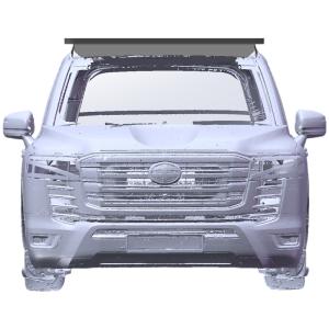 China Black Powder Coating Car Roof Racks for Toyota LC150 LC200 LC300 Perfect for Camping factory