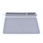 Qi Wireless Charger Desk Mat , Christmas Gift Leather Desk Pad