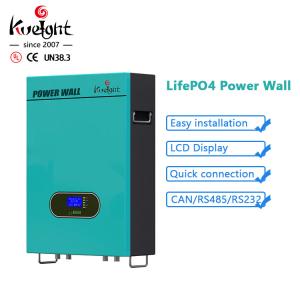 China 5Kwh 51.2V Wall Mounted Lithium Battery 100Ah Solar Energy Storage Battery factory