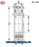 7216 BECBP Angular Contact Ball Bearing 7214 BECBJ 7415 BCBM 7313 BEGAP 7412