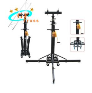 China Adjustable Lighting Truss Stand Heavy Duty Speaker Square Round Tube factory