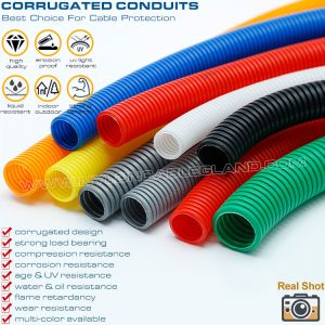 China PA Polyamide Colored Electrical Conduit factory