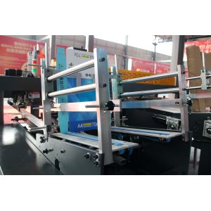 A4 Ream Paper Box Wrapping Machine with PLC Control System, 7 Boxes Per Minute