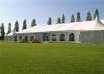 White Fabric Cover Heavy Duty Marquee Banquet Tent Strong Cold Resistance