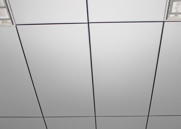 Aluminum Open Grid Lay In Deco Suspended Ceiling Tiles / Commercial Center