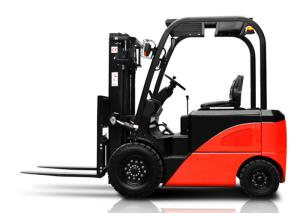 China 80V Battery Curtis Controller 3 tonne Electrical Industrial Forklift Truck 3M Container Mast factory
