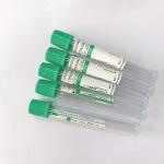 Green Blue Caps Sodium Heparin Blood Tube 3ML-10ML Customized Logo