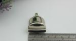 GZ Professional Custom Nickel Color Metal Push Lock For Handbags
