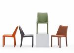 150kg Bearing PU Dining Chairs