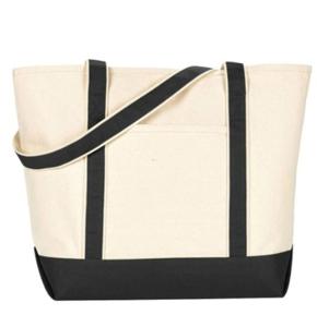 China Durable Fashionable Large Cotton Canvas Tote Bags Personalized Color factory