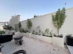 Powder Coated Finish Fiber Clay Planters Fibre Clay Flower Pots