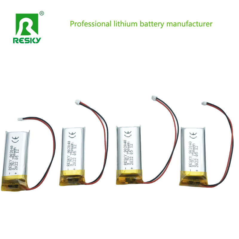 902040 102040 Lithium Polymer Cell Rechargeable 3.7V 750mAh For Beauty Device