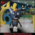 Decoration Real Resin Animal Sculpture , Life Size Animal Statue