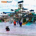 Slide Amusement Swim Wave Pool Outdoor Water Park Water Playground