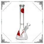Hitman Glass Smoking Water Pipes Mix Color With Ice Catcher Bongs