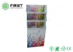 Customized Printing Recyclable Cardboard POP Displays , Retail Floor Paper