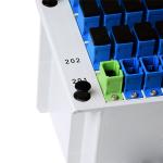 1X64 LGX Fiber Optic Splitter Box 64 Way Optical Plc Splitter Carton Packaging