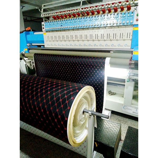 Safe Digital Embroidery Machine , Leather Embroidery Sewing Machine Computerized