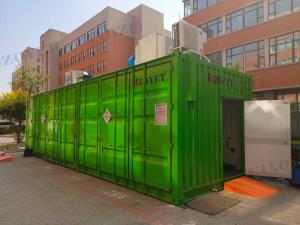 China Spacious Customized Metal Freight Containers Q235B / SPHC High Demand factory