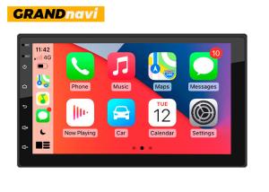 China Capacitive Android Car Stereo 7 Inch IPS Wireless Android Auto Head Unit factory
