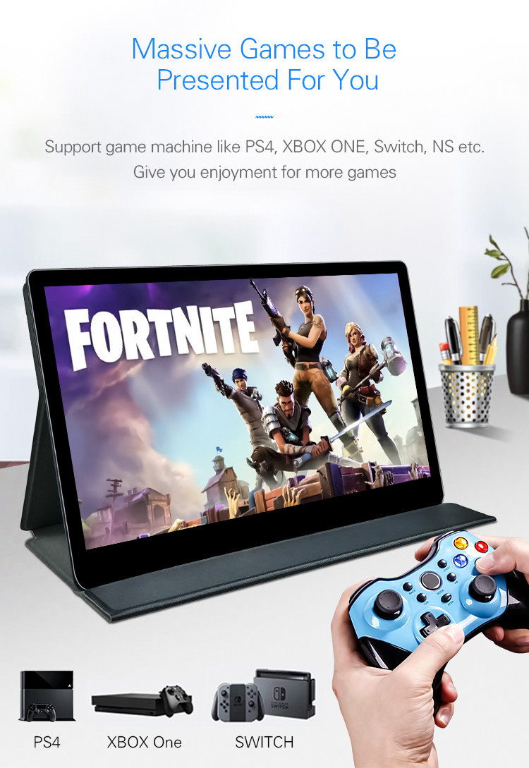 72% Color Gamut Response Time 12ms Full HD Slim Portable Screen