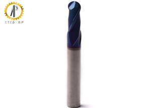 China HRC60 12% Cobalt Carbide Ball End Mill With PVD Coating factory