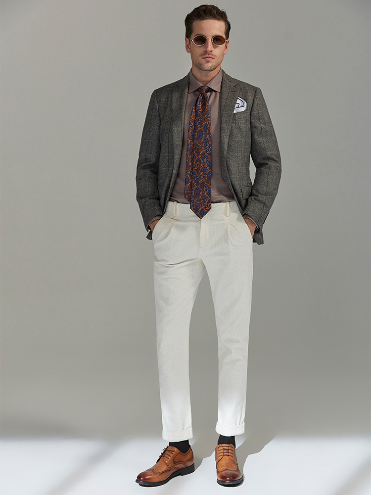 1000 Cotton Thicken Mens Formal Suits One Button Slim Fit Sport Coat Woolen Jacket For Winter Business Daily Blazer Men