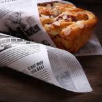 Burger Sandwich Offset Printed Greaseproof Paper 30x30cm 100pcs