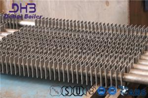 Power Plant Gas Fuel Boiler Fin Tube High Precision Welded Painted Surface