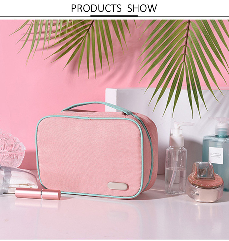 Eco Friednly Ladies Toiletry Bag Protable Travel Wash Bag For Women