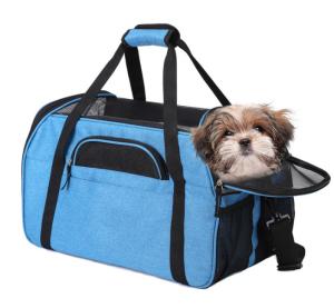 China Soft Sided Cationic Stocked Pet Carrier Bag factory