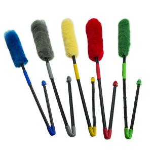 China Colorful Paintball Barrel Cleaner Gun Barrel Swab Squeegee Foldable Single Head factory
