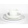 Buy cheap Embossment Design Cream Colored Dinnerware Sets 16pcs For Home / Restaurants from wholesalers