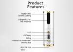 Wireless Ceramic Automatic Rotating Ceramic Hair Curler Rechargeable 50HZ/60HZ