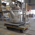 Continuous Liquid Aluminum Ladle Forklift Type Heat Resistant