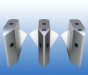 China Multi Lane Flap Barrier Turnstile Stainless Steel KT315 RFID Access Control factory