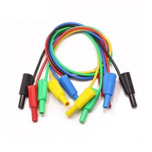 China 4mm Banana Plug Multimeter Test Leads 16A-30A With Silicone Jacket factory