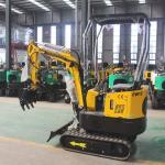 Euro V Engine Bucket Wheel Excavator 1.6 Ton Construction Digger Machine
