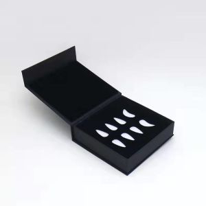 China Embossing Cosmetic Packaging Box For Luxury Press On Nails on sale