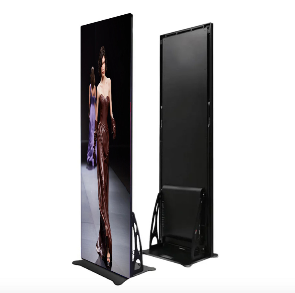 Indoor P2.5 LED Poster Display Sustainable and Environmentally Friendly Advertising