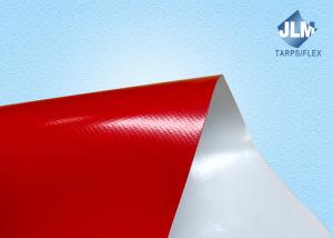 China Glossy Matte PVC Coated Polyester Tarpaulin Width 3.5m factory