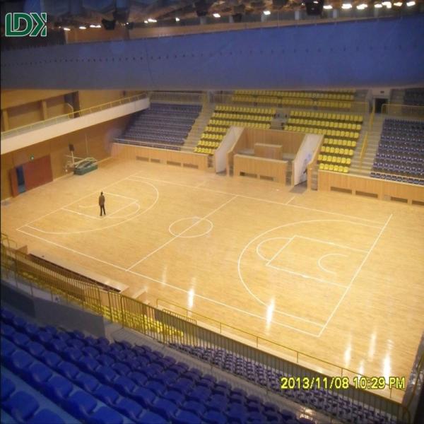 Demountable Indoor Basketball Court Wood Floor Tile Flooring System Sports Court