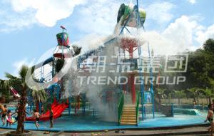 China Big Water Park Playground Ashland / DSM Resin For Family Funny Game factory