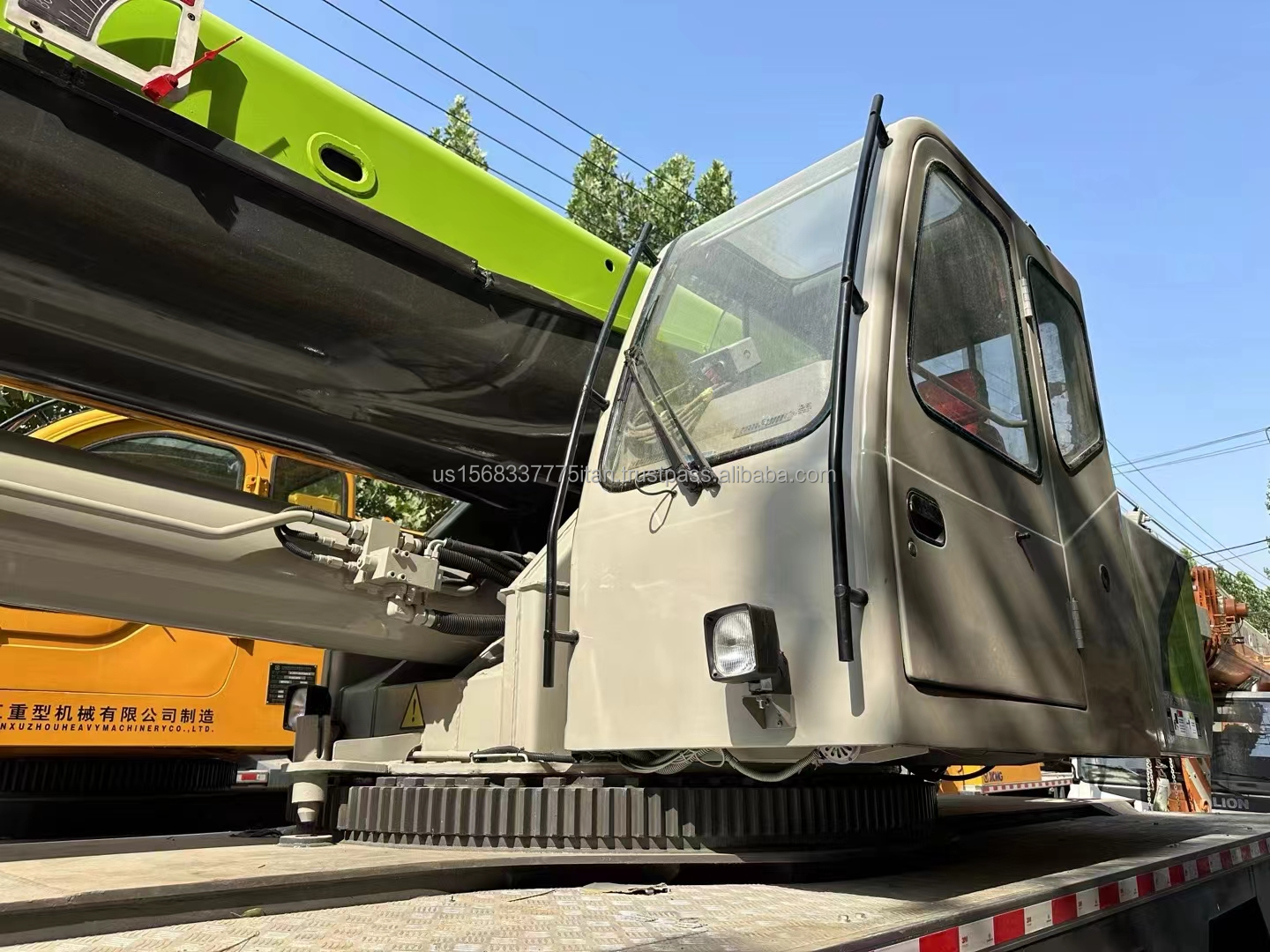 Zoomlion 80ton Crane Used Construction Machine with 1000-1500 Working Hours
