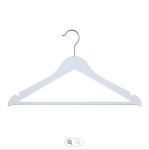Black Thick Plastic Hangers