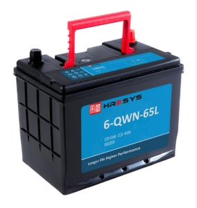 China Fast Charge Discharge Deep Cycle Starting Battery No Leakage 6-QWN-65L factory