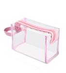 OEM Clear PVC Cosmetic Bag , Makeup PVC Toiletry Bag For Women