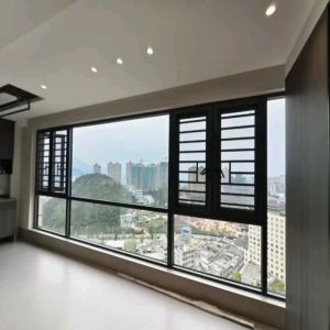 One-stop Window Manufacture Wholesale Thermal Break Aluminum Casement Double