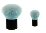 Round Shaped Nylon Hair Kabuki Makeup Brush Private Label Makeup Brushes Blue